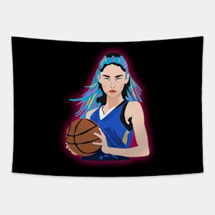 Women's Basketball Tapestry