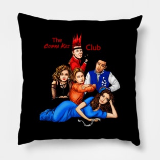 the cobra kai - seinfled parody Pillow