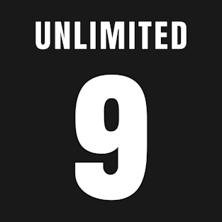 UNLIMITED NUMBER 9 FRONT-PRINT T-Shirt