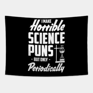 Science Puns Periodically Chemistry Joke Tapestry