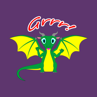 Cute Green Dragon T-Shirt