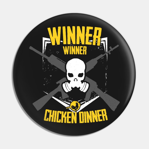 Winner Winner Emblem Pin by TheHookshot