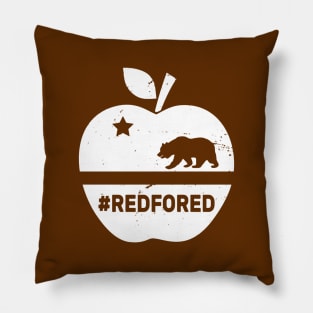 Red For Ed Pillow