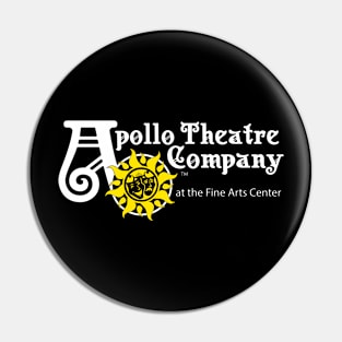 Apollo Theatre white back Pin