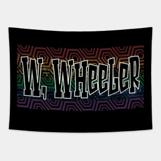 LGBTQ PATTERN AMERICA WHEELER Tapestry