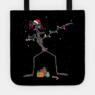 Dabbing Christmas Siren Head Tote