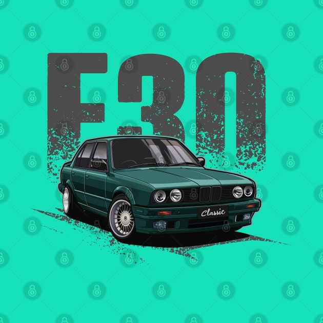 Classic E30 Gang (Cadmium Green) by Jiooji Project