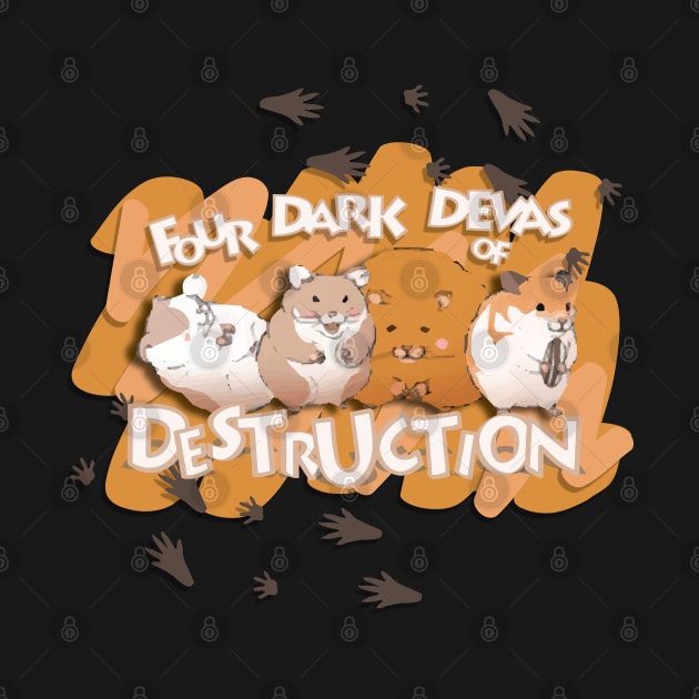Four Dark Devas of Destruction by nsissyfour