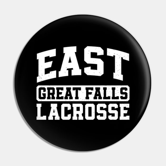 East Great Falls Lacrosse Pin by RiseInspired