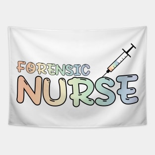 Forensic Nurse Rainbow Tapestry