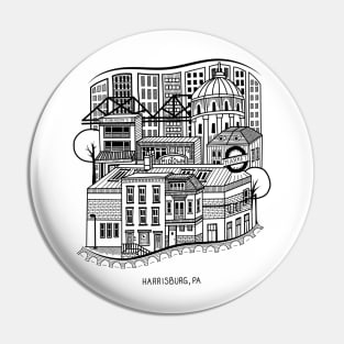 Harrisburg T-Shirt Pin