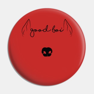 Good Boi-Pitbull Pin