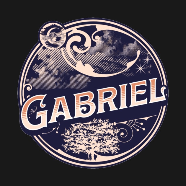 Gabriel Name Tshirt by Renata's