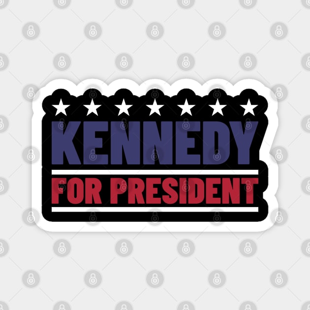 Kennedy For President v3 Magnet by Emma