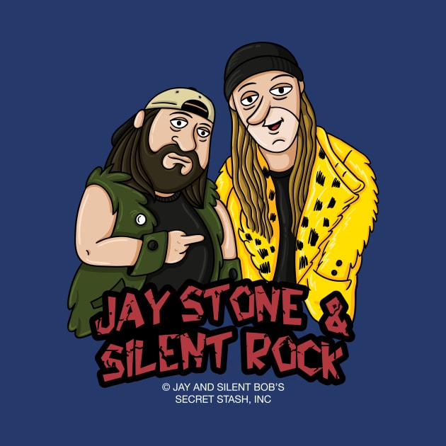 Jay Stone & Silent Rock by Moe Tees