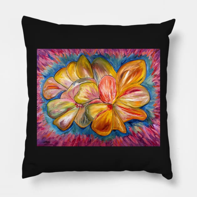 Petali allegri. Pillow by nicastro