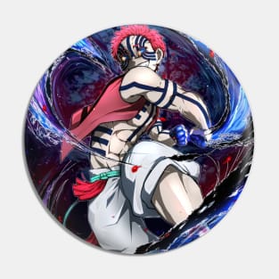 The High Rank Demon Akaza Pin