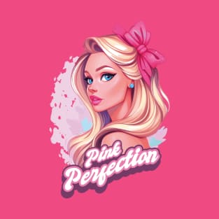 Pink Perfection Barbie Beauty Girl T-Shirt