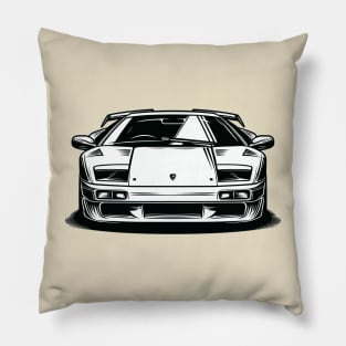 Lamborghini Diablo Pillow