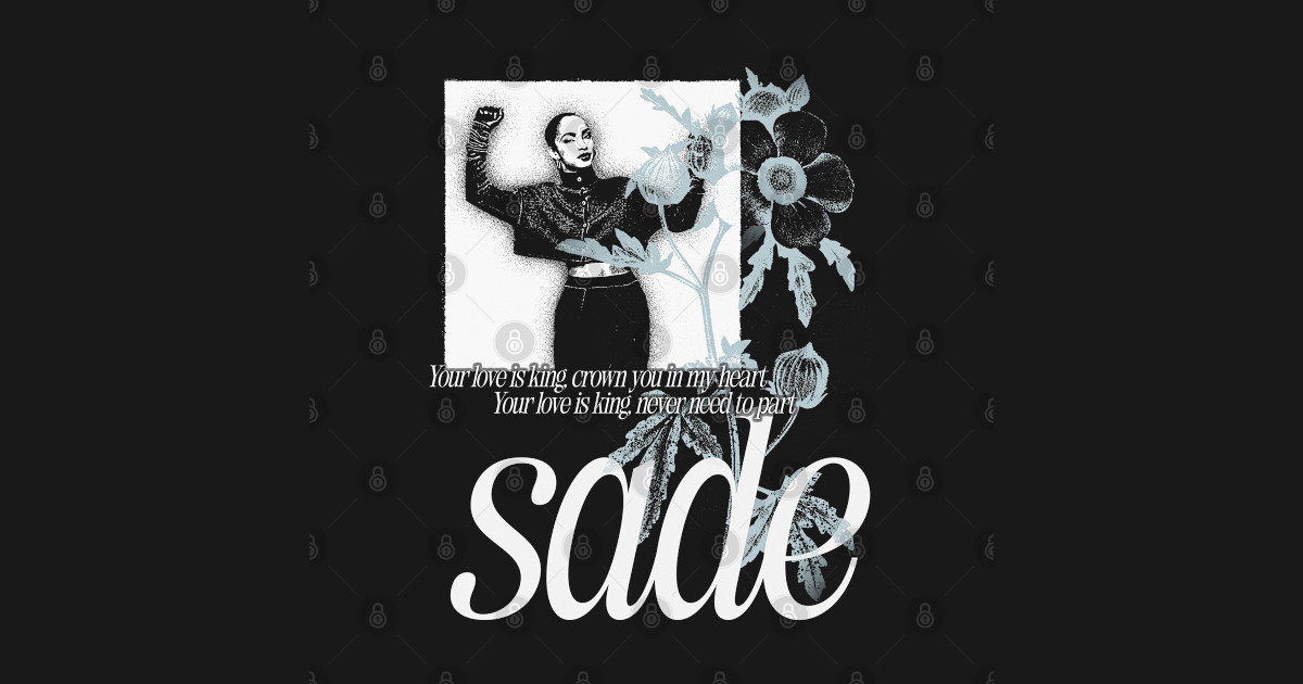 Sade ∆ Aesthetic Fan Design - Sade - T-Shirt | TeePublic