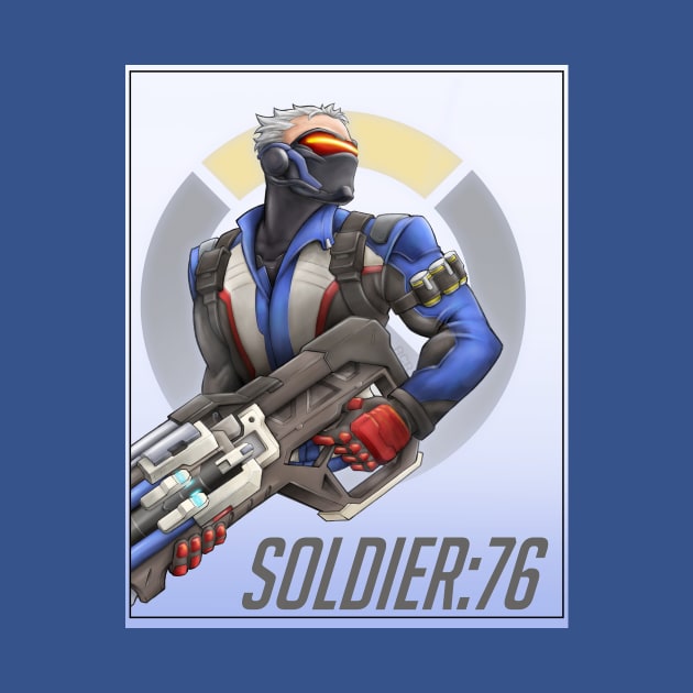 Soldier 76 by AdamCRivera