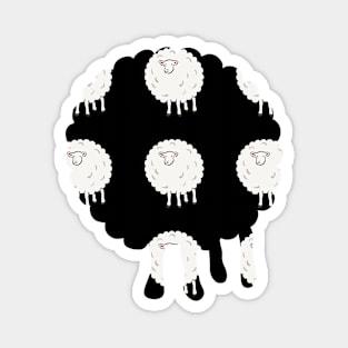 Sheep Pattern Magnet