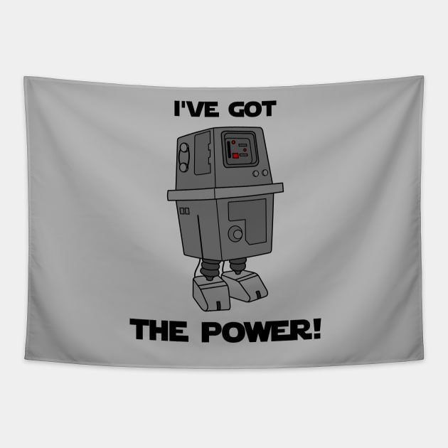 I've Got the Power Droid Tapestry by Ed's Craftworks