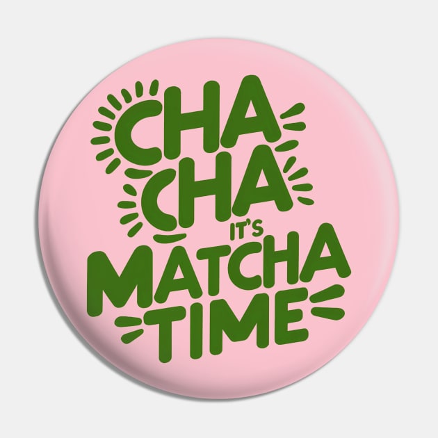 Matcha Pin by NomiCrafts