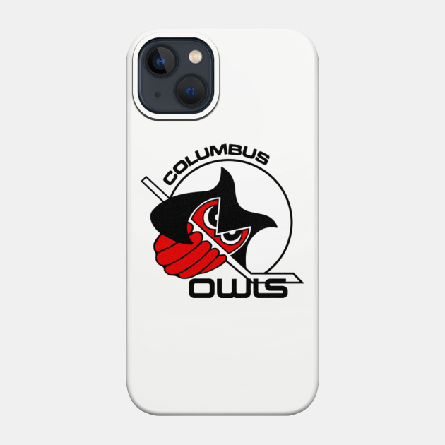 DEFUNCT - Columbus Owls Hockey - Ohio - Phone Case