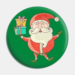 Santa Got Presents Pin