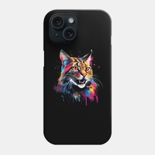 American Bobcat Happiness Phone Case