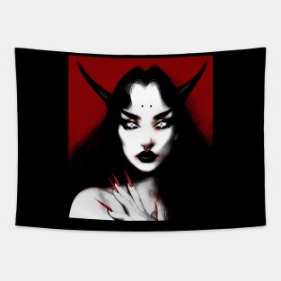 Demonic possession Tapestry