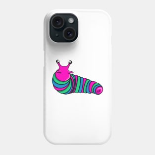 Polysexual Pride Fidget Slug Phone Case