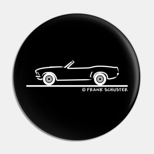 1969 Mustang Convertible Pin