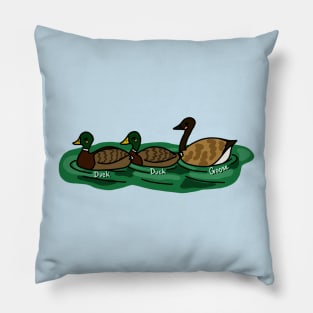 duck duck goose Pillow