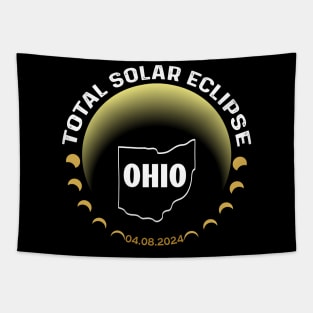 Ohio Solar Eclipse 2024 Party USA Totality 04 08 24 Total Tapestry