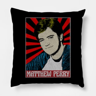 Matthew Perry 80s Pop Art Fan Art Pillow