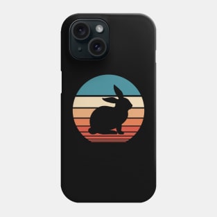 Rabbit Retro Sunset Phone Case