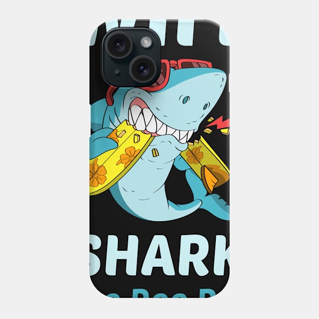 Family Shark 1 WIFE Phone Case by blakelan128