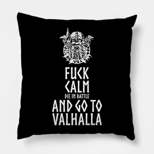 Go To Valhalla Pillow