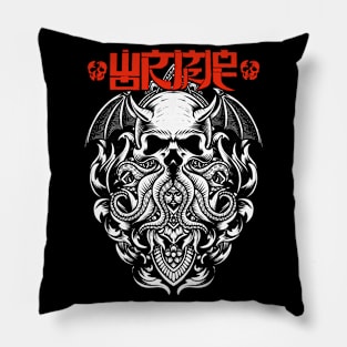 Wormrot metal band Pillow