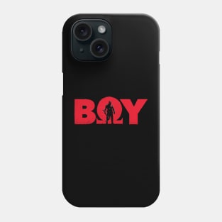 BOY (red) Phone Case