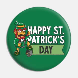 Happy St. Patrick's Day Pin