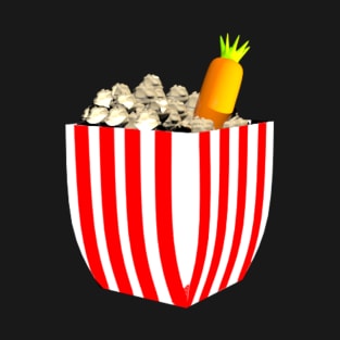 Popcorn Carrot Time T-Shirt