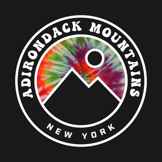 Adirondack Mountains New York Tie Dye by PodDesignShop