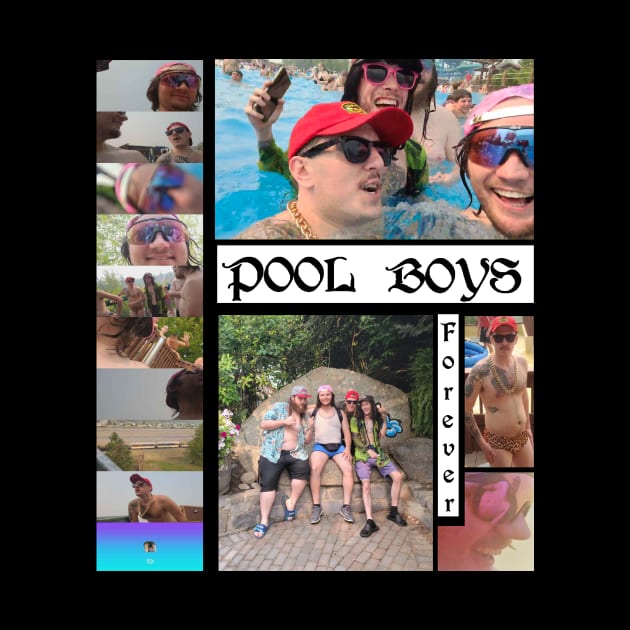 Pool Boys Collage by PoolBoysApparel