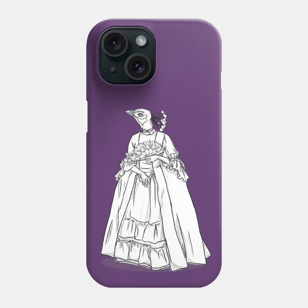 The Posh Peahen Phone Case by joshua.scheide@protonmail.com