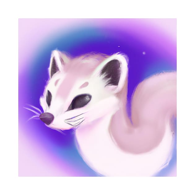 Cute Furret Drawing by Play Zoo