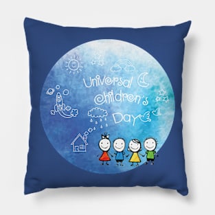 Universal Children's Day Pillow