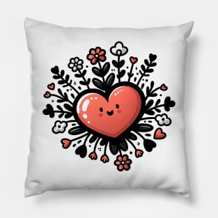 Cute heart -  Matching Couples Love Pillow